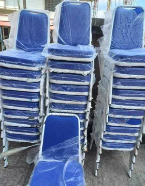 Blue Color Stainless Steel Church Chairs Available Now