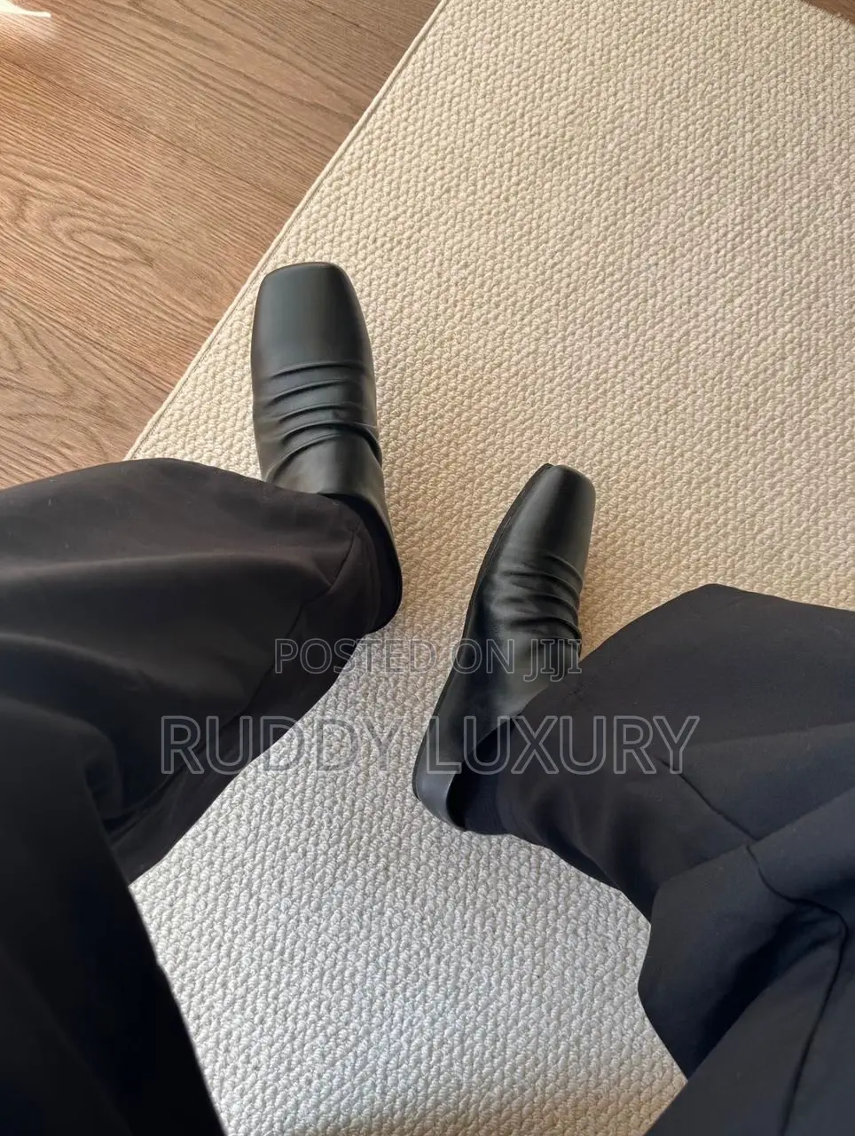 Jcaesar Vampire Leather Slip-Ons*