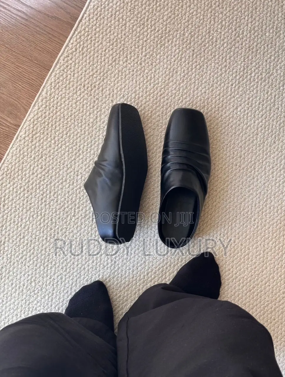 Jcaesar Vampire Leather Slip-Ons*
