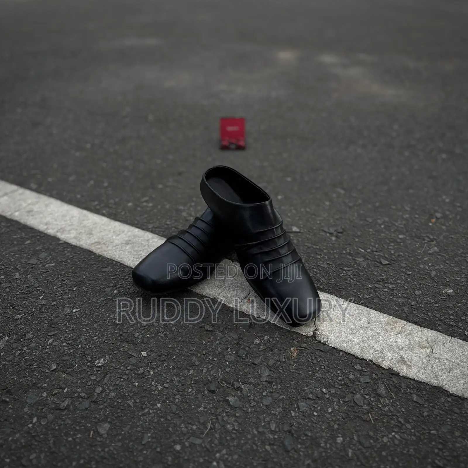 Jcaesar Vampire Leather Slip-Ons*