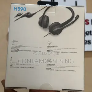 Logitech H390 Usb Headset Headphone With Noise Cancellation