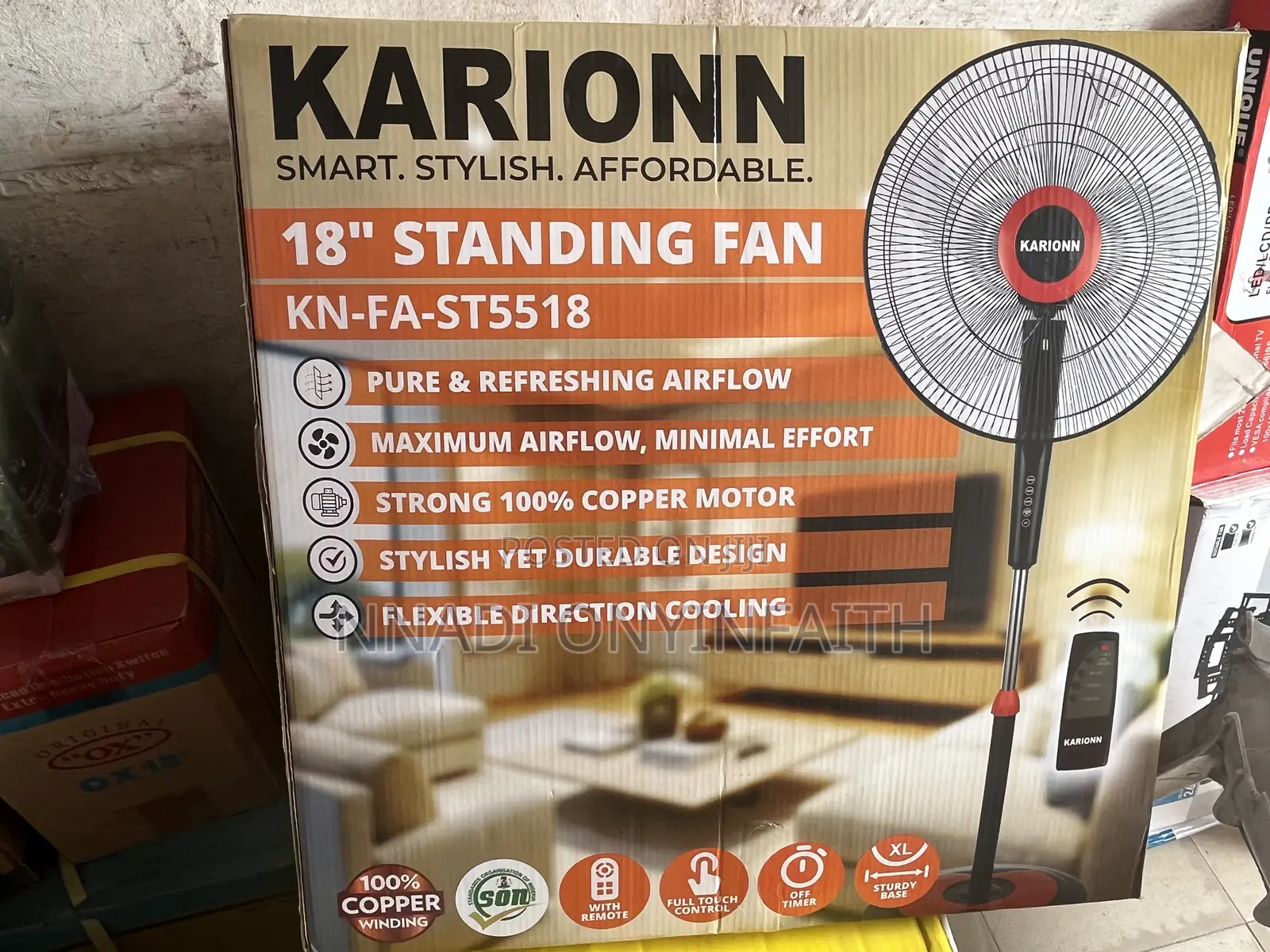 18” Karionn, Electric Fan