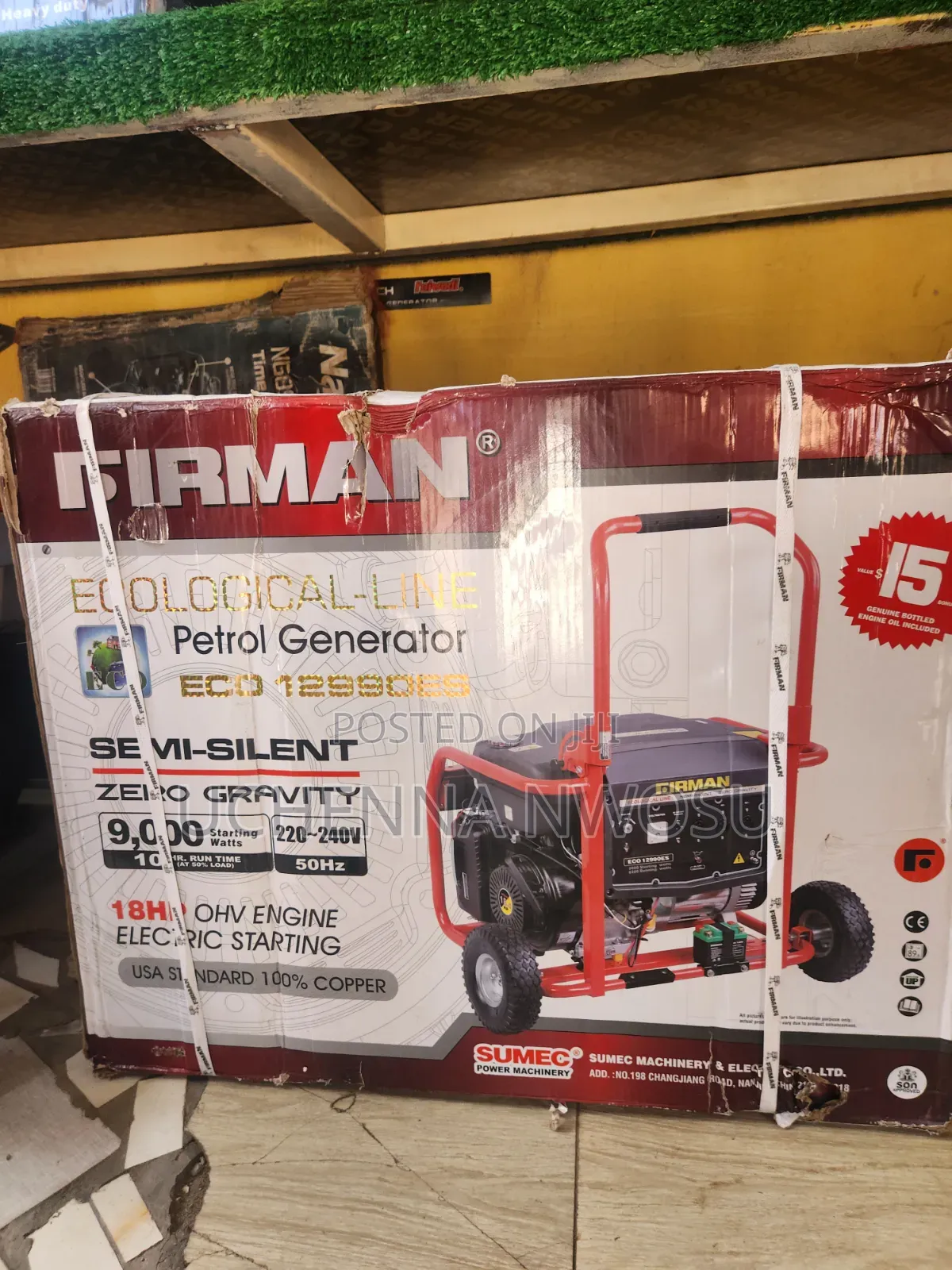 Firman 9kva Generator (Eco 12990)