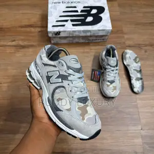 New Balance 2002r X Bape Grey Sneakers/ Buy One Get a Feee Sock