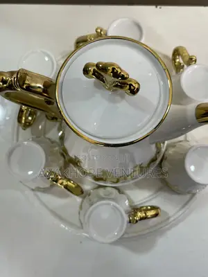 Tea Set ( Tea Cups With Tray and Jug)