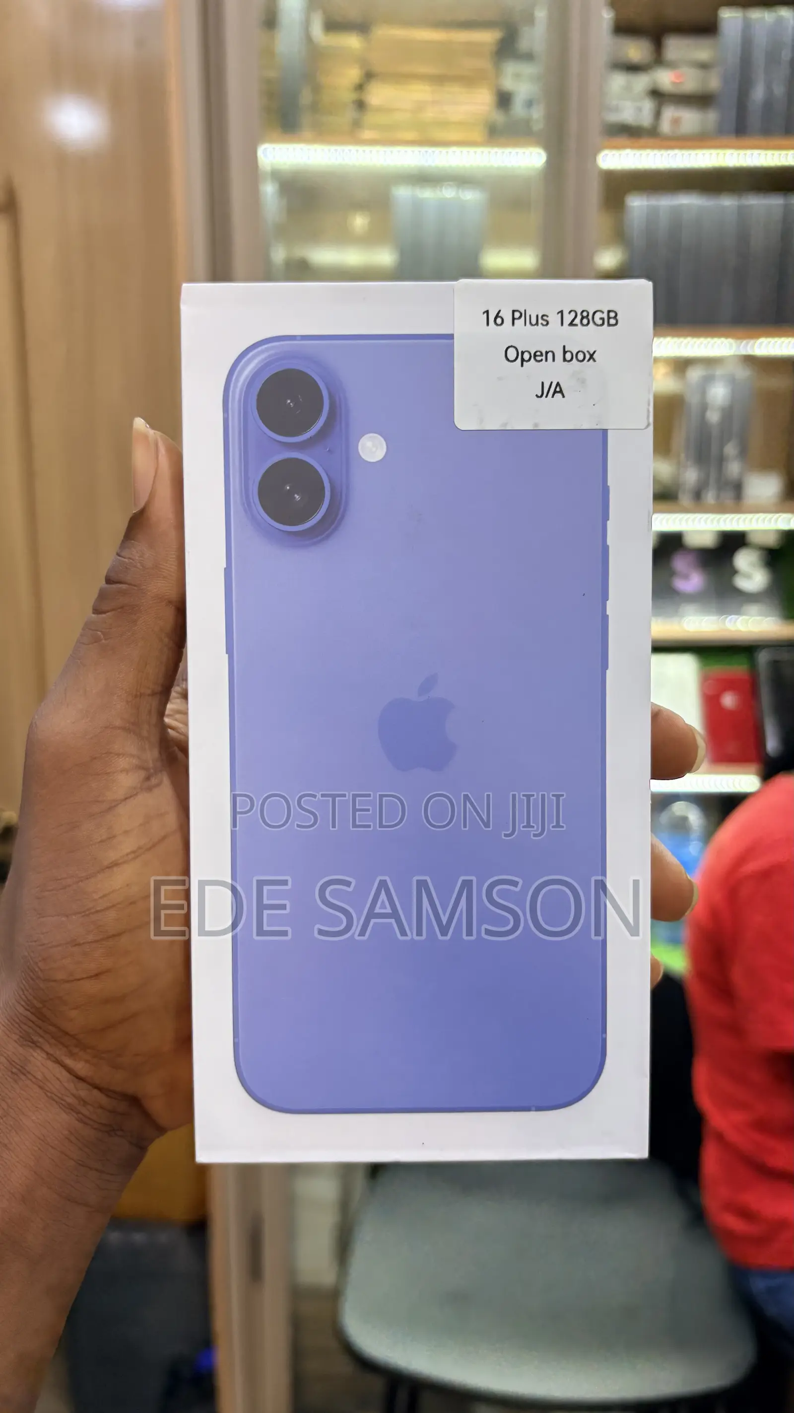 New Apple iPhone 16 Plus 128 GB Blue