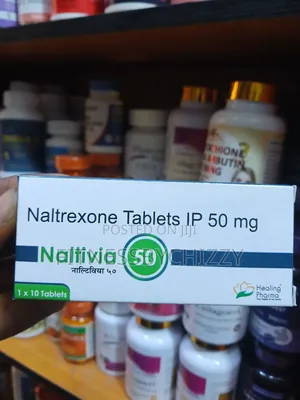 Naltivia Naltrexone Hydrochloride Ip 50mg X 10 Tablets