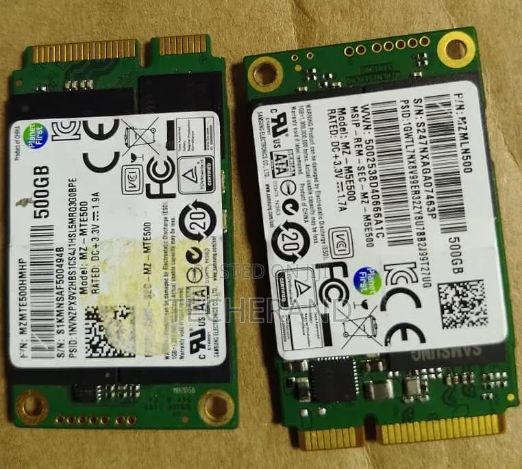 Samsung 500gb Msata SSD Original Pullout Not New
‎