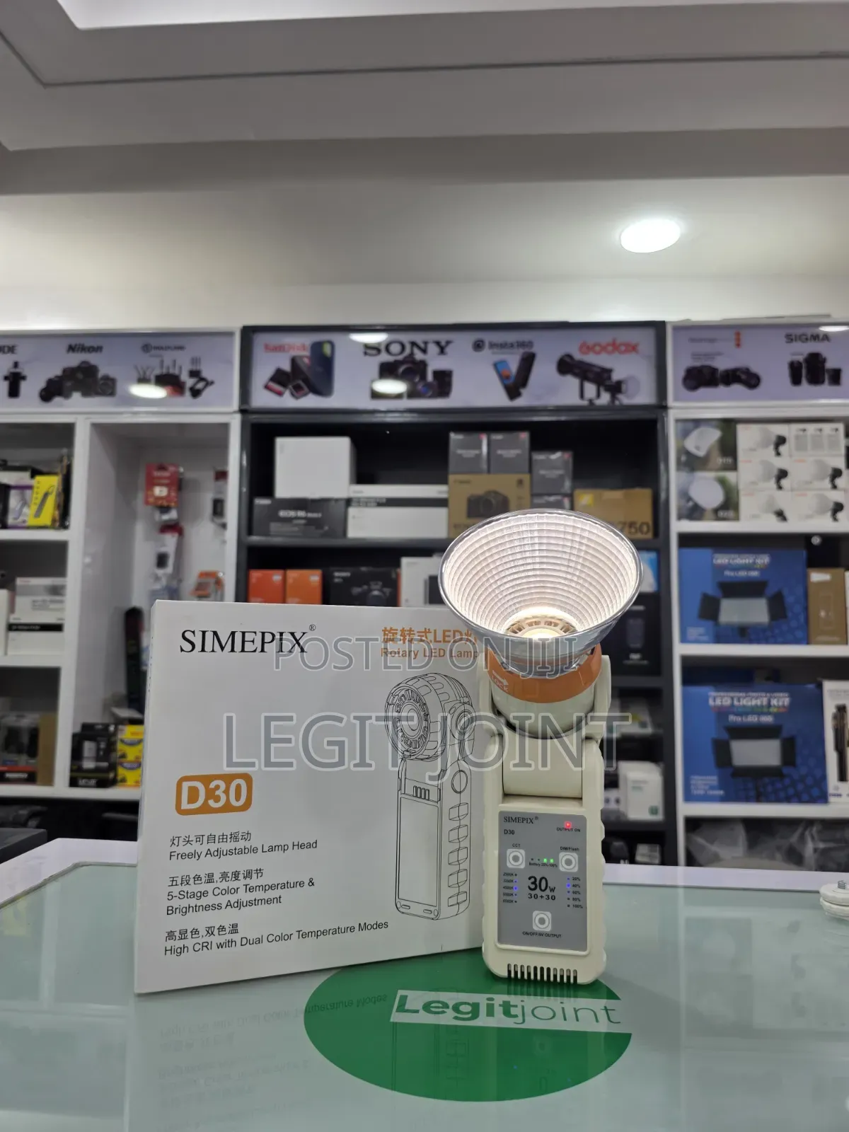 Simepix Rotary Led Light