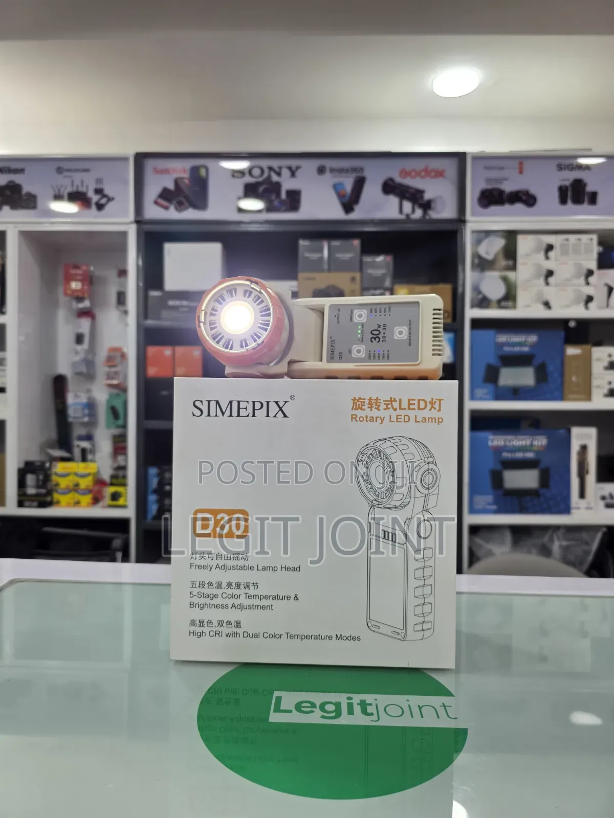 Simepix Rotary Led Light