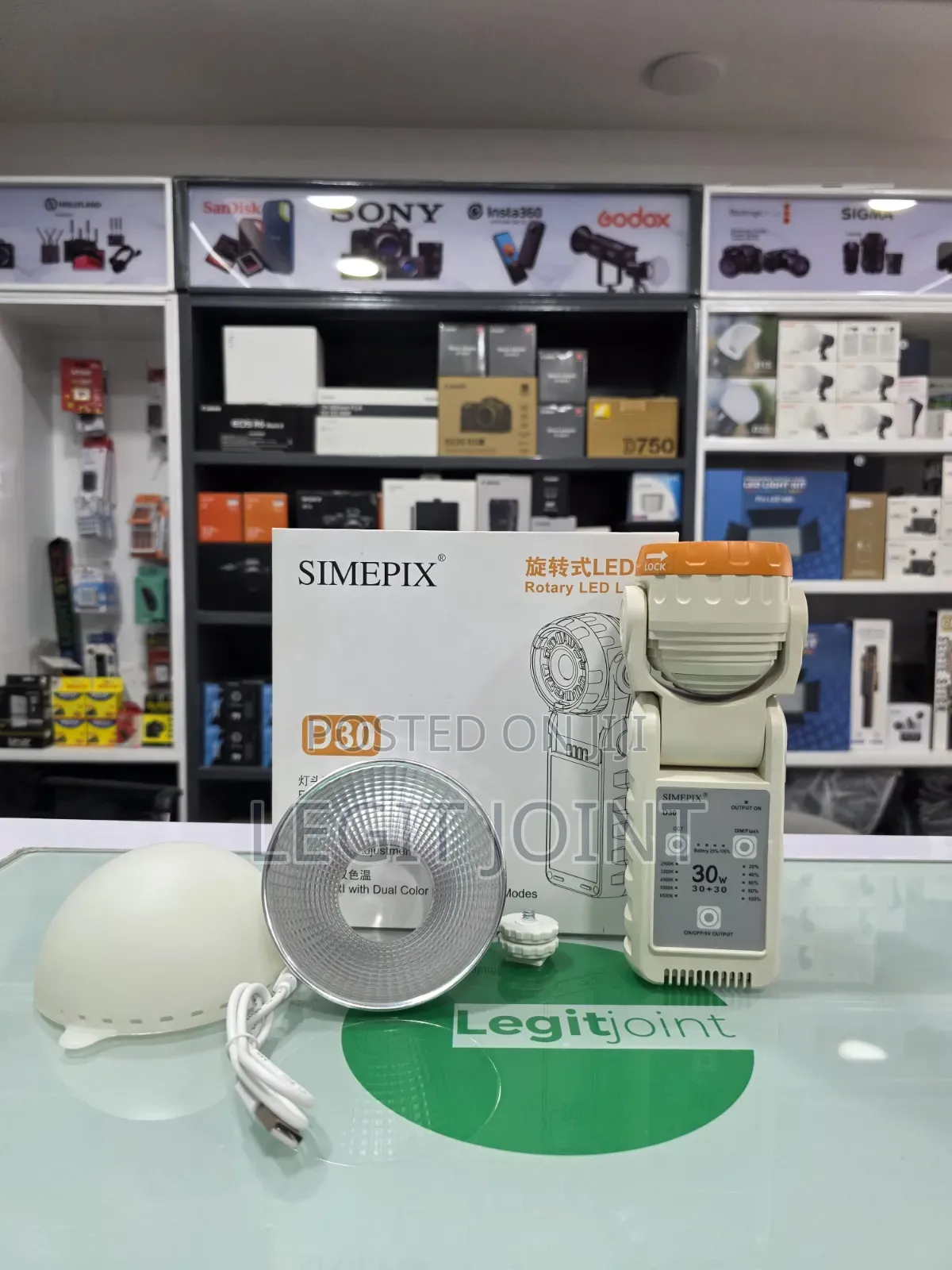 Simepix Rotary Led Light