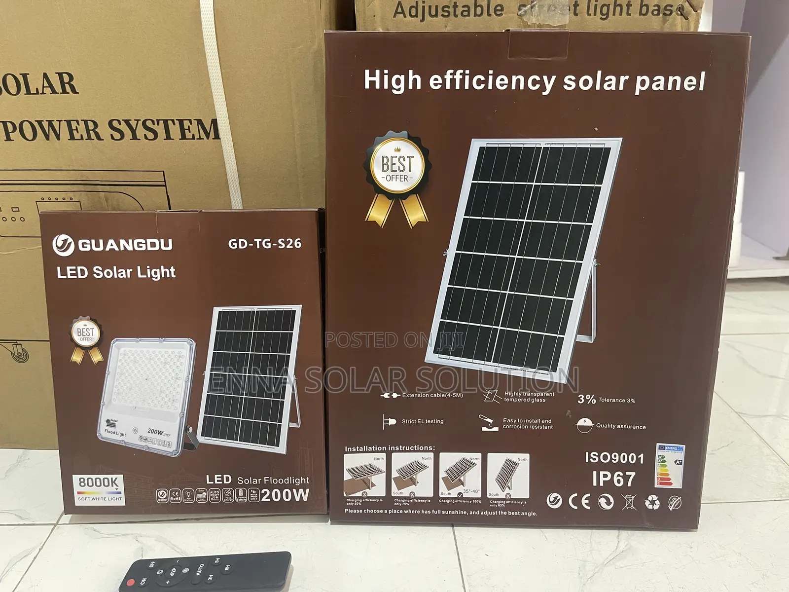 200w Solar Floodlight