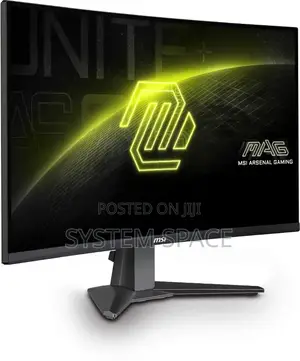 Msi Mag 27cq6f 27" Curved Gaming Open Boxmonitor