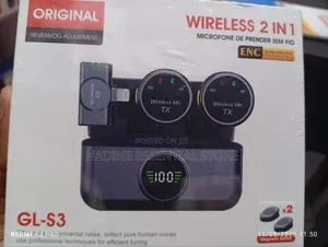 Gl-S3 Wireless 2 in 1 Microphone