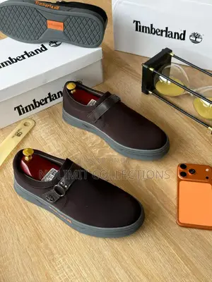 Timberland Men's Slip on Shoes With Buckle Strap