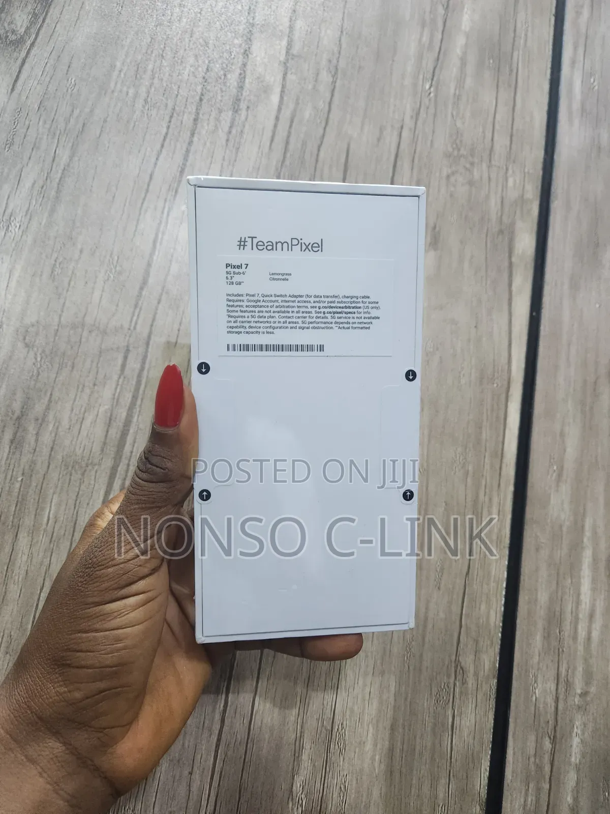 New Google Pixel 7 128 GB Black