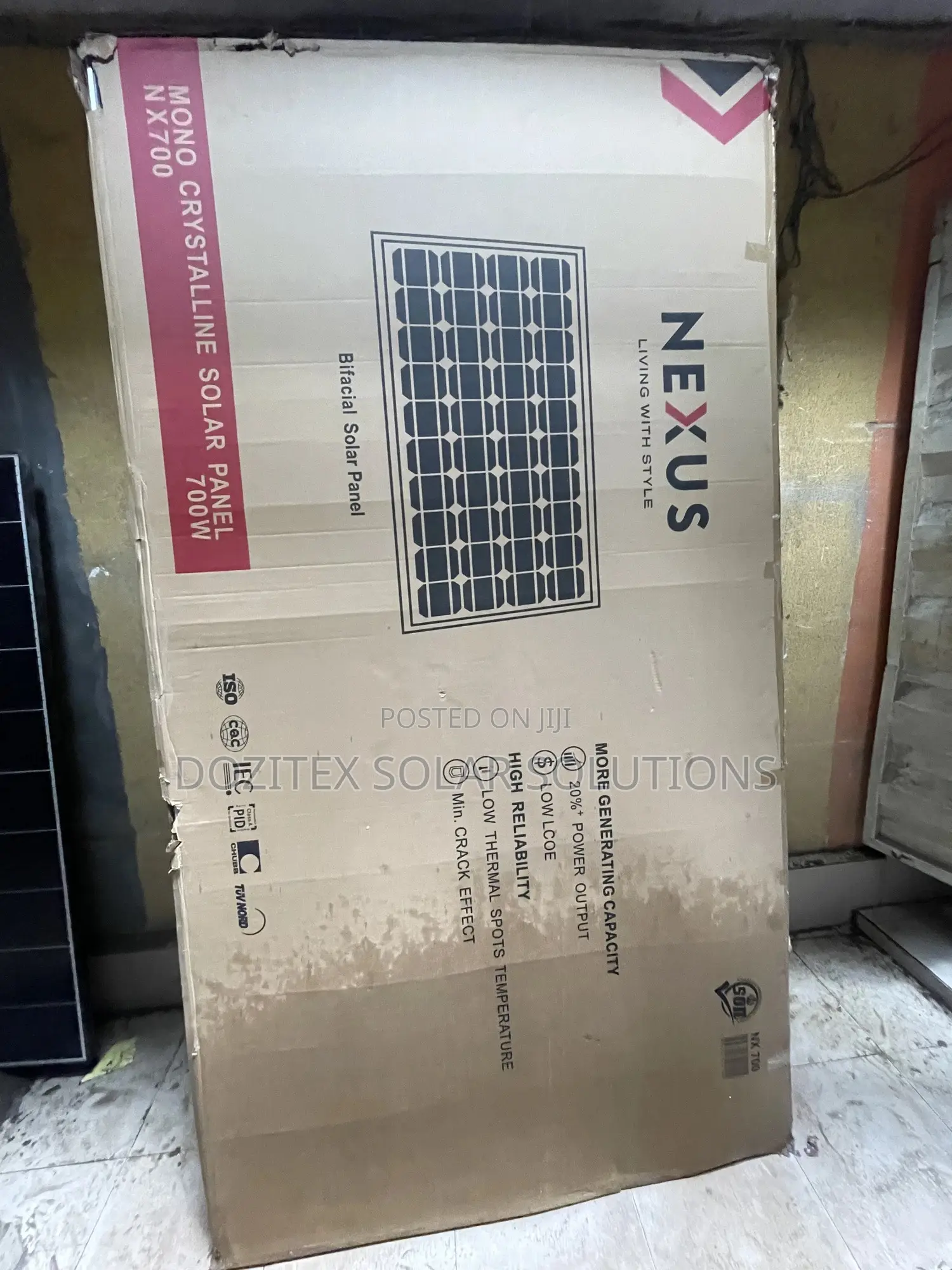 Nexus Bifacial Solar Panel