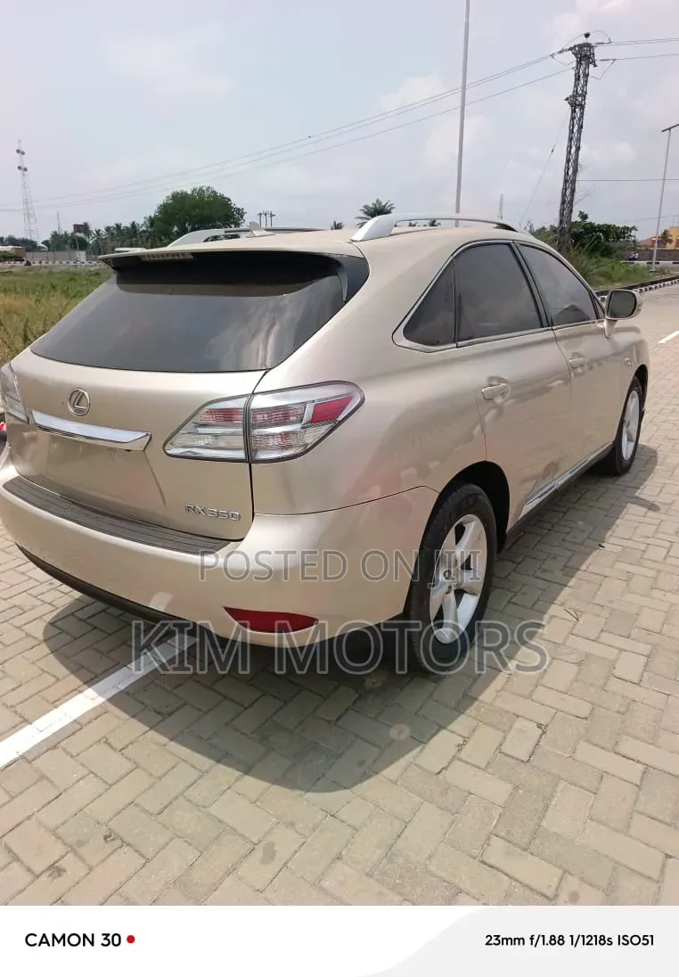 Lexus RX 2012 Gold