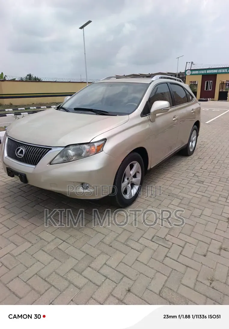Lexus RX 2012 Gold