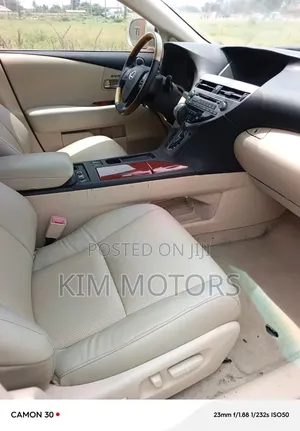 Lexus RX 2012 Gold