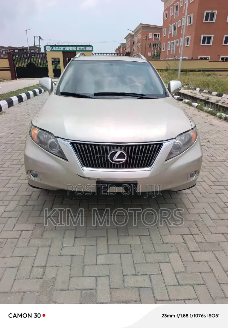 Lexus RX 2012 Gold