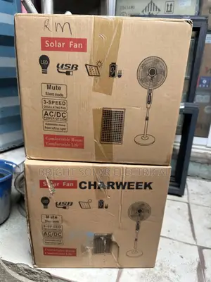 Rechargeable Solar Fan Available in Stock Order Your Now We Deliver