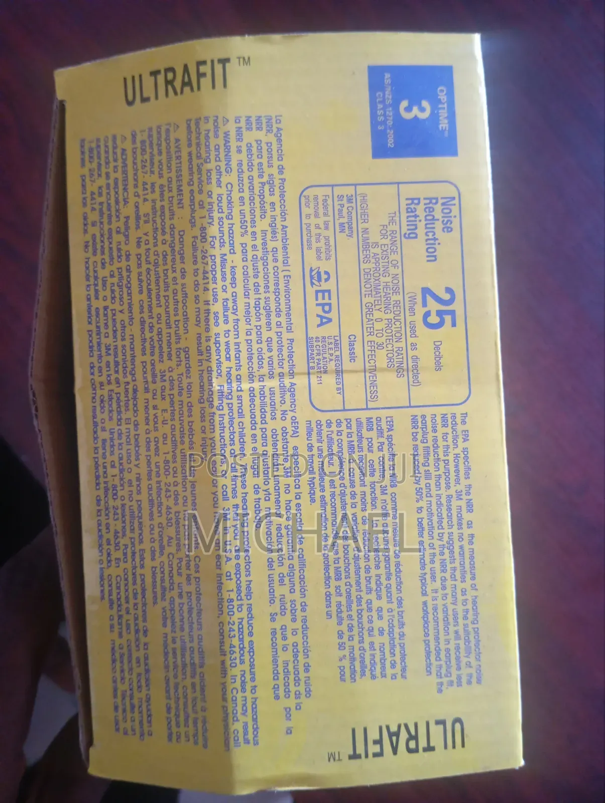 3m Ultra Fit Earplugs