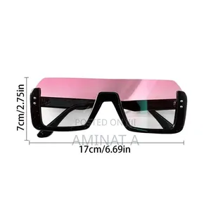 Stylish Crystal Retro Sunglasses