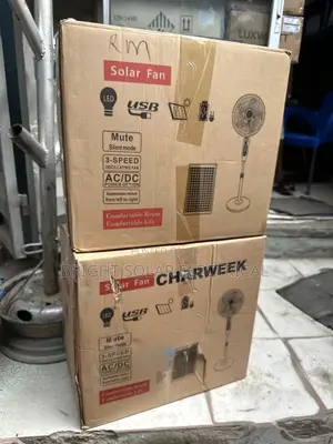 Solar and Rechargeable Fans Available in Stock Order Yours Now