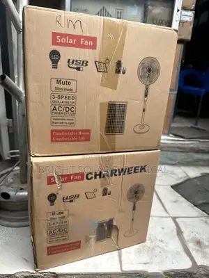 Solar and Rechargeable Fans Available in Stock Order Yours Now