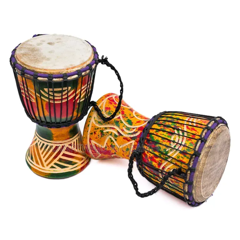 Small African Hand Percussion Djembe Drum