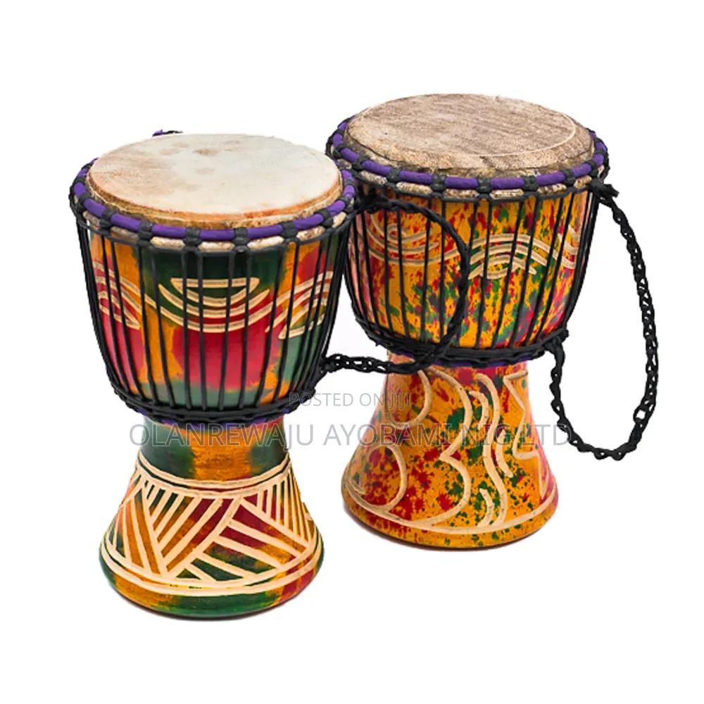 Small African Hand Percussion Djembe Drum