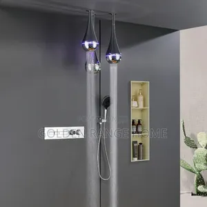 Ceiling Mounted Rainfall Conceal Shower System