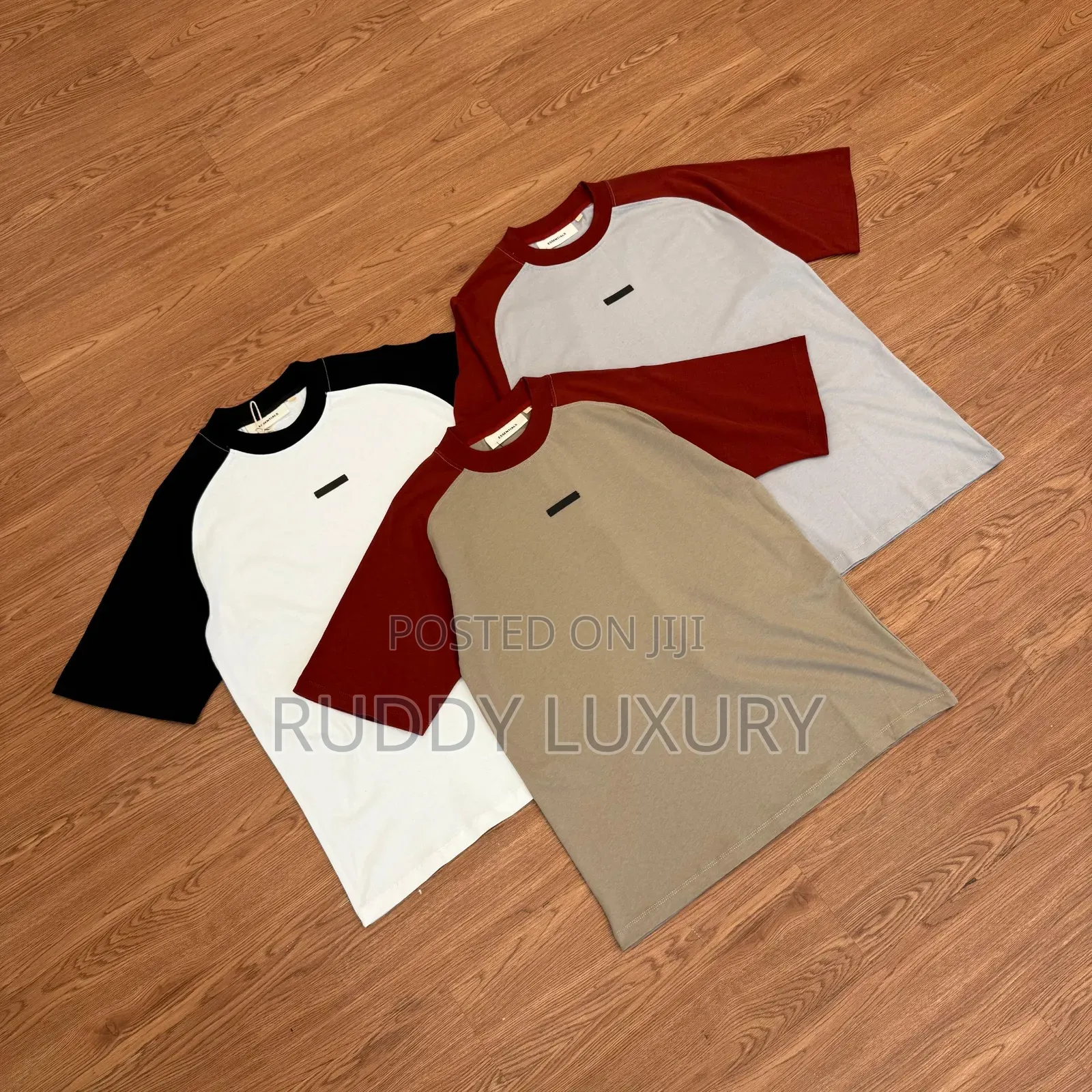 Midnight Contrast Raglan Tee