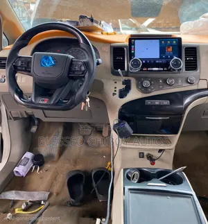 Toyota Sienna Android Screen With Steering Wheel