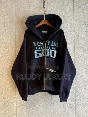 Faith Over Fear Graphic Zip Hoodie