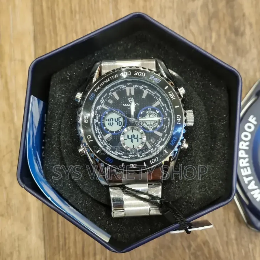 Martyn Line Dual Time Chronograph Watch
