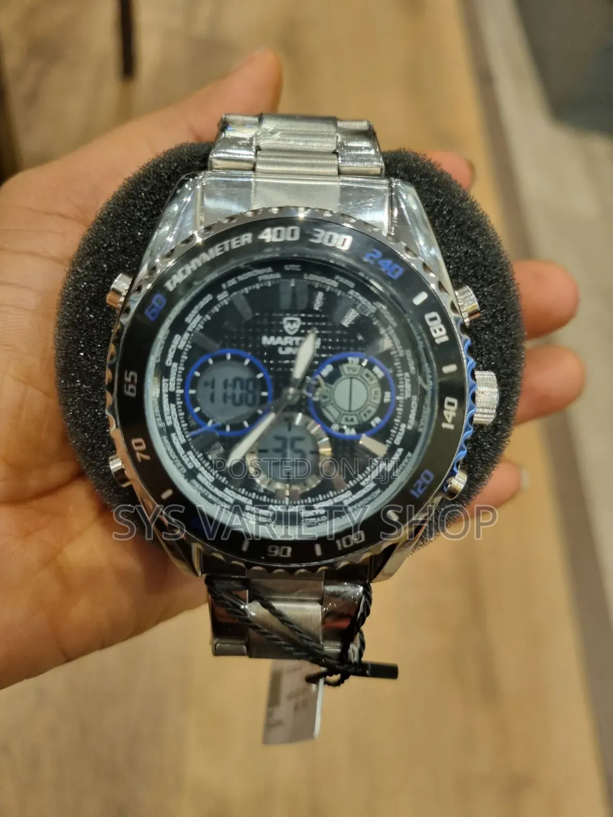 Martyn Line Dual Time Chronograph Watch