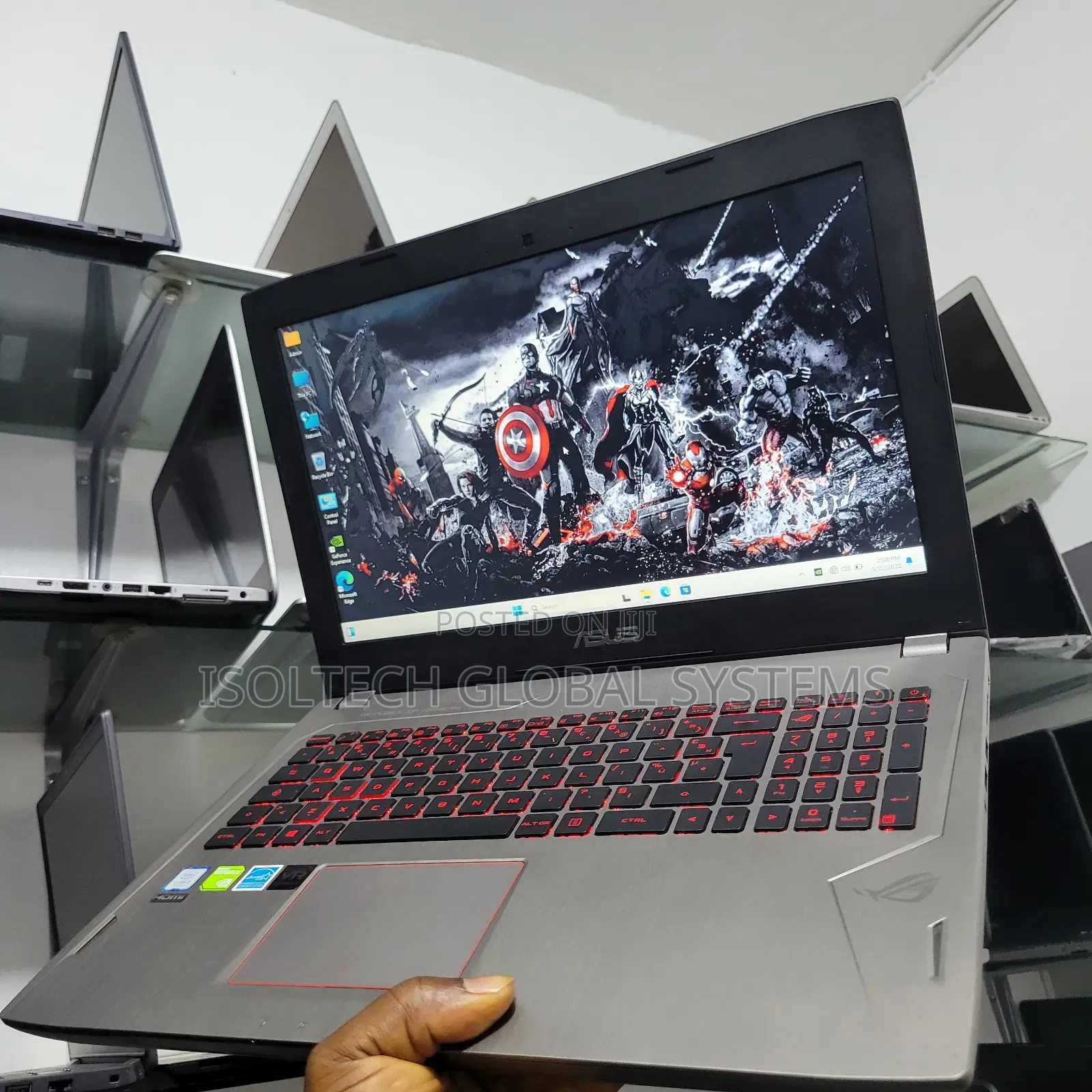 Laptop Asus ROG GL502VM 16GB Intel Core i5 SSD 512GB
