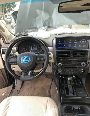 Gx 460 Upgrade Screen With Steering Wheel