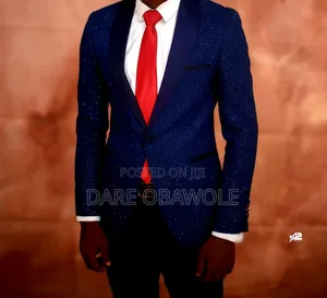 Neatly Used Ramzotti 3piece Navy Blue Suit for Sale