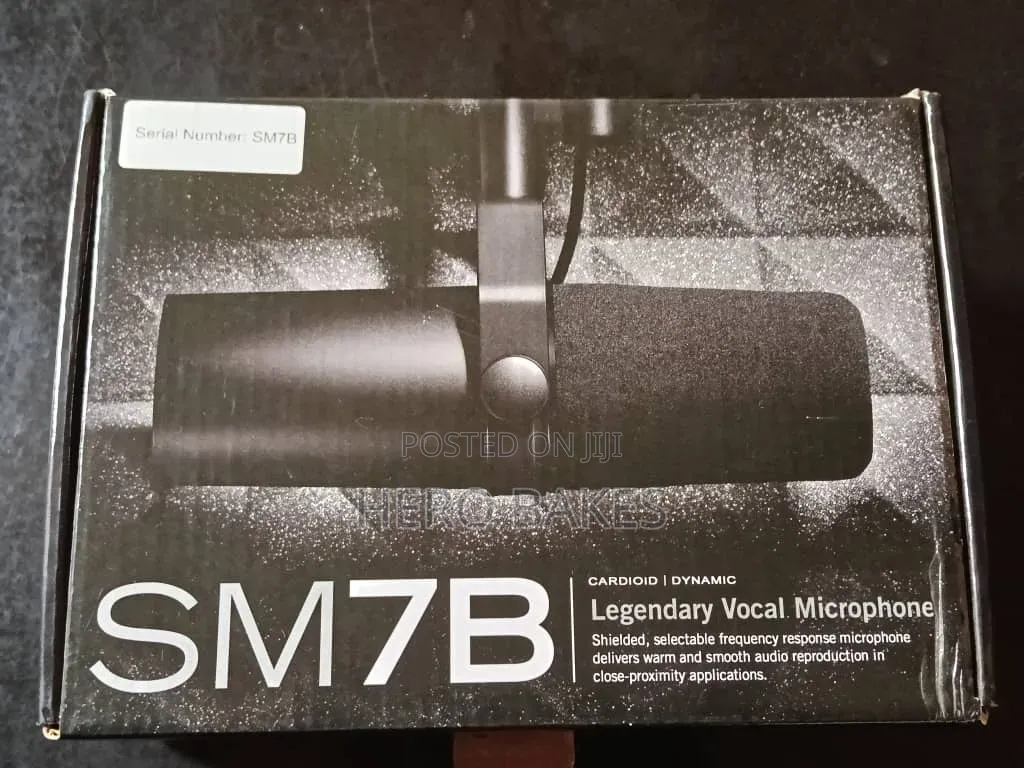Vocal Microphone Sm7b Dynamic Legendary .