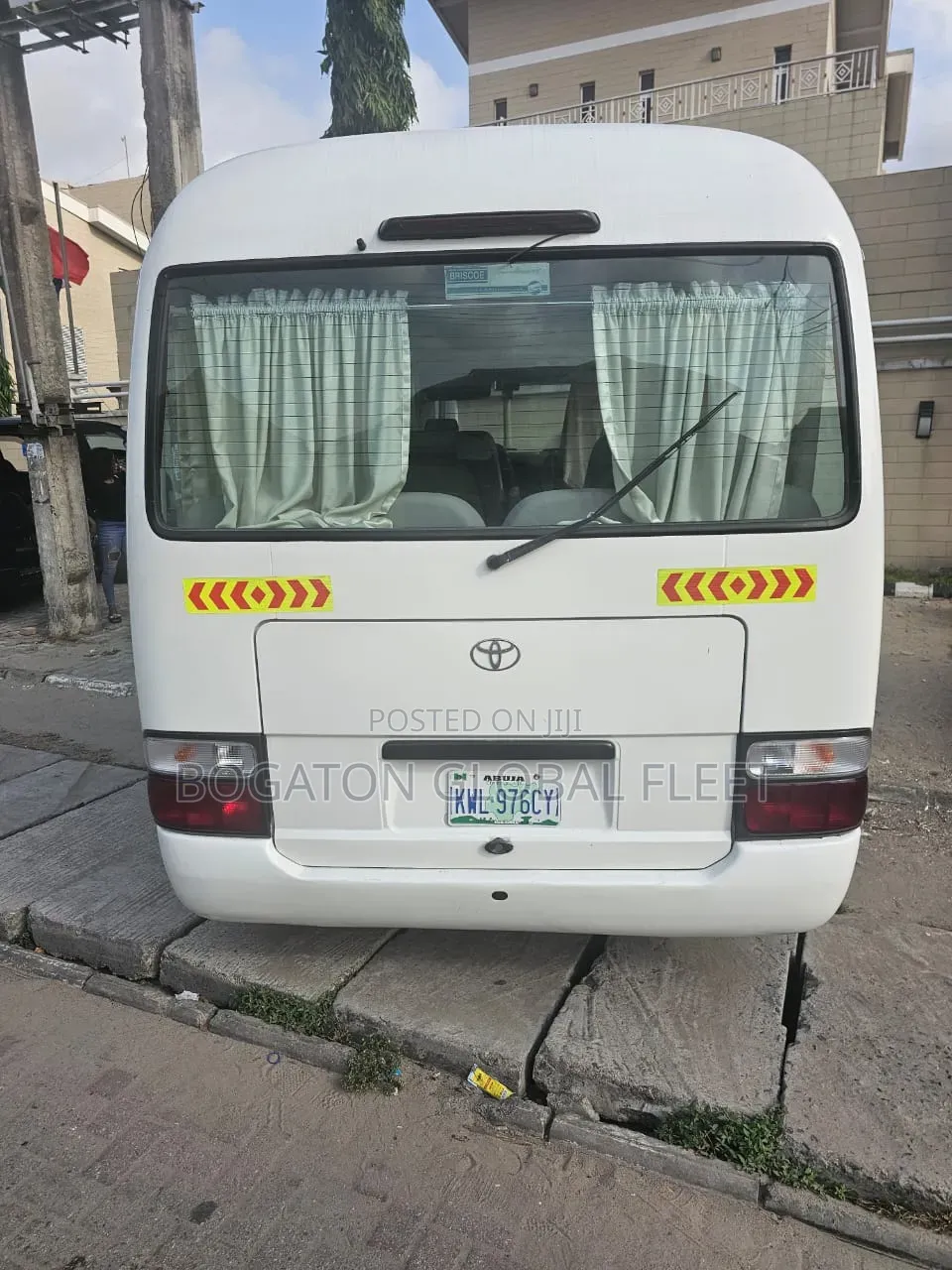 Clean Coaster Bus for Rent
