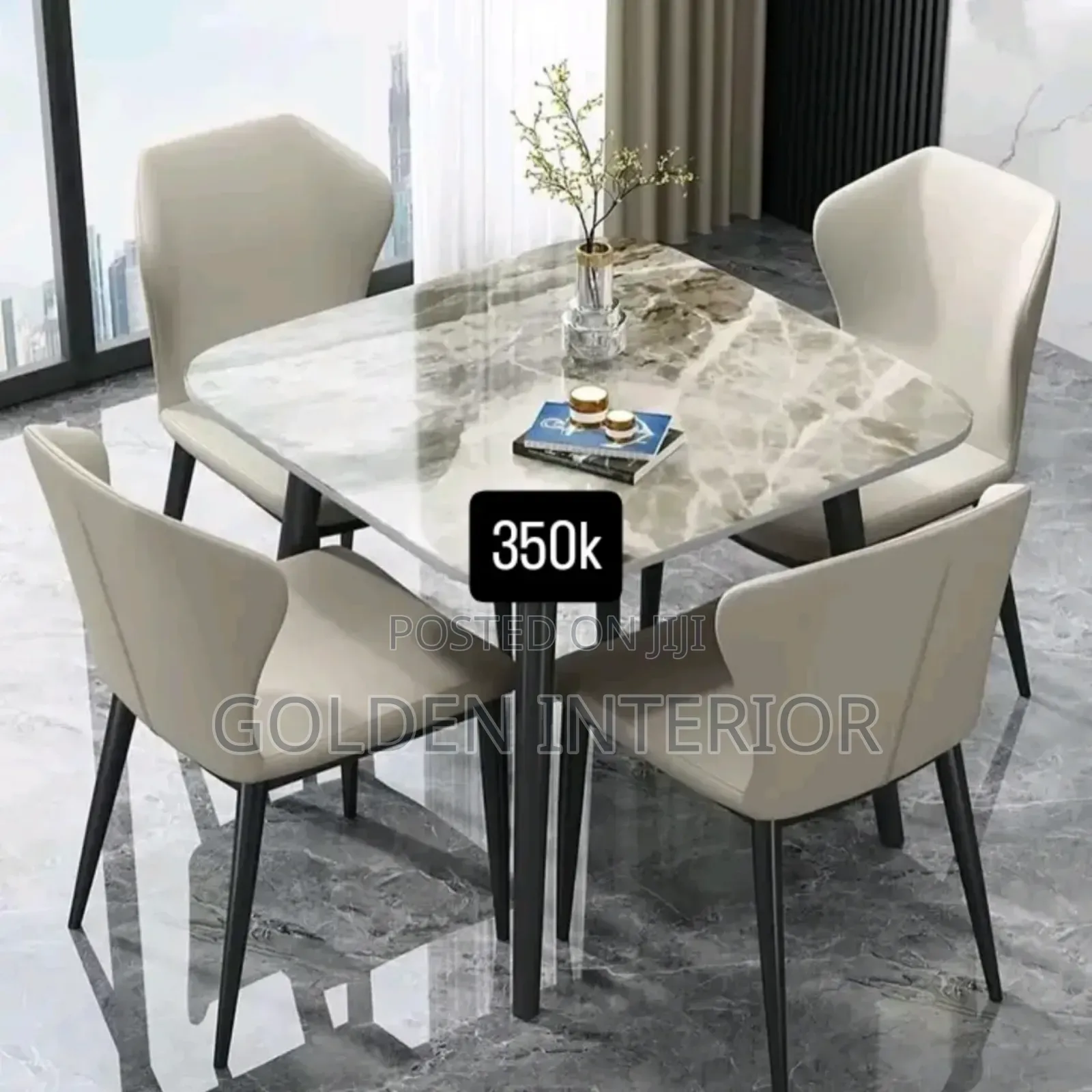Quality Standard Dining Table by 4