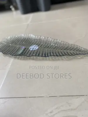 Acrylic Leaf-Shaped Serving Platter