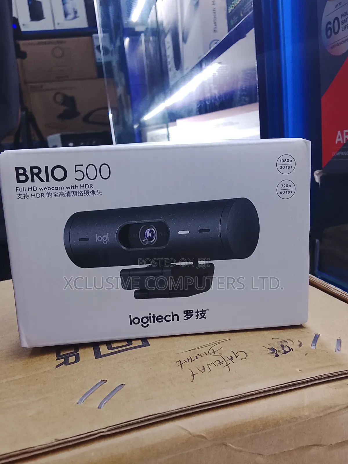 Logitech Brio 500 Full Hd Web Cam With HDR