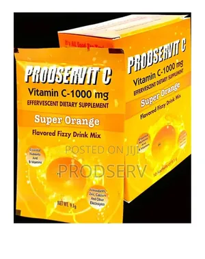 Prodservit C; Effervescent Powder; 1000mg Vit C, B-Co, Minerals
