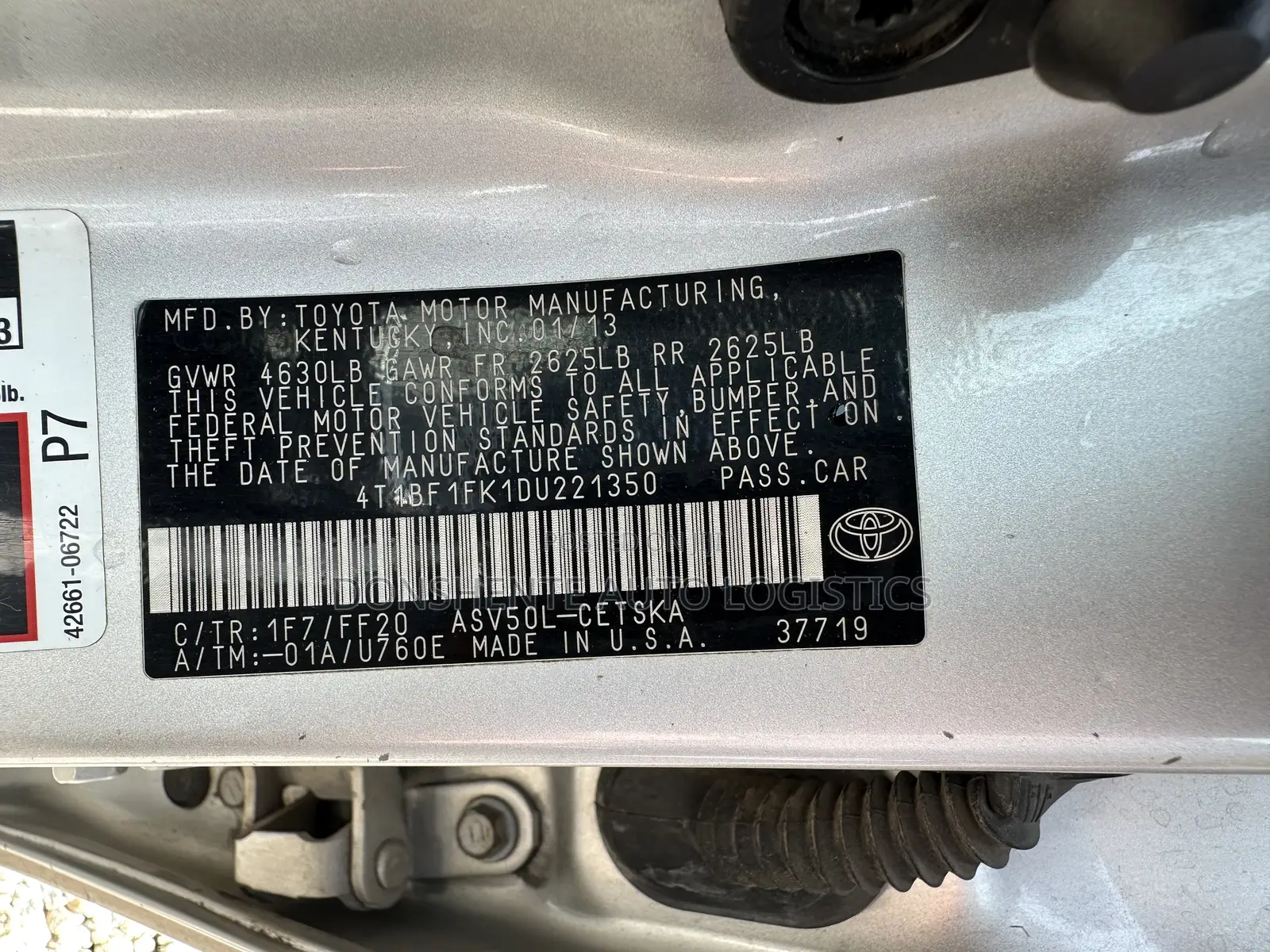 Toyota Camry 2014 Silver