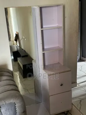 Full-Length Mirror With Storage Unit
