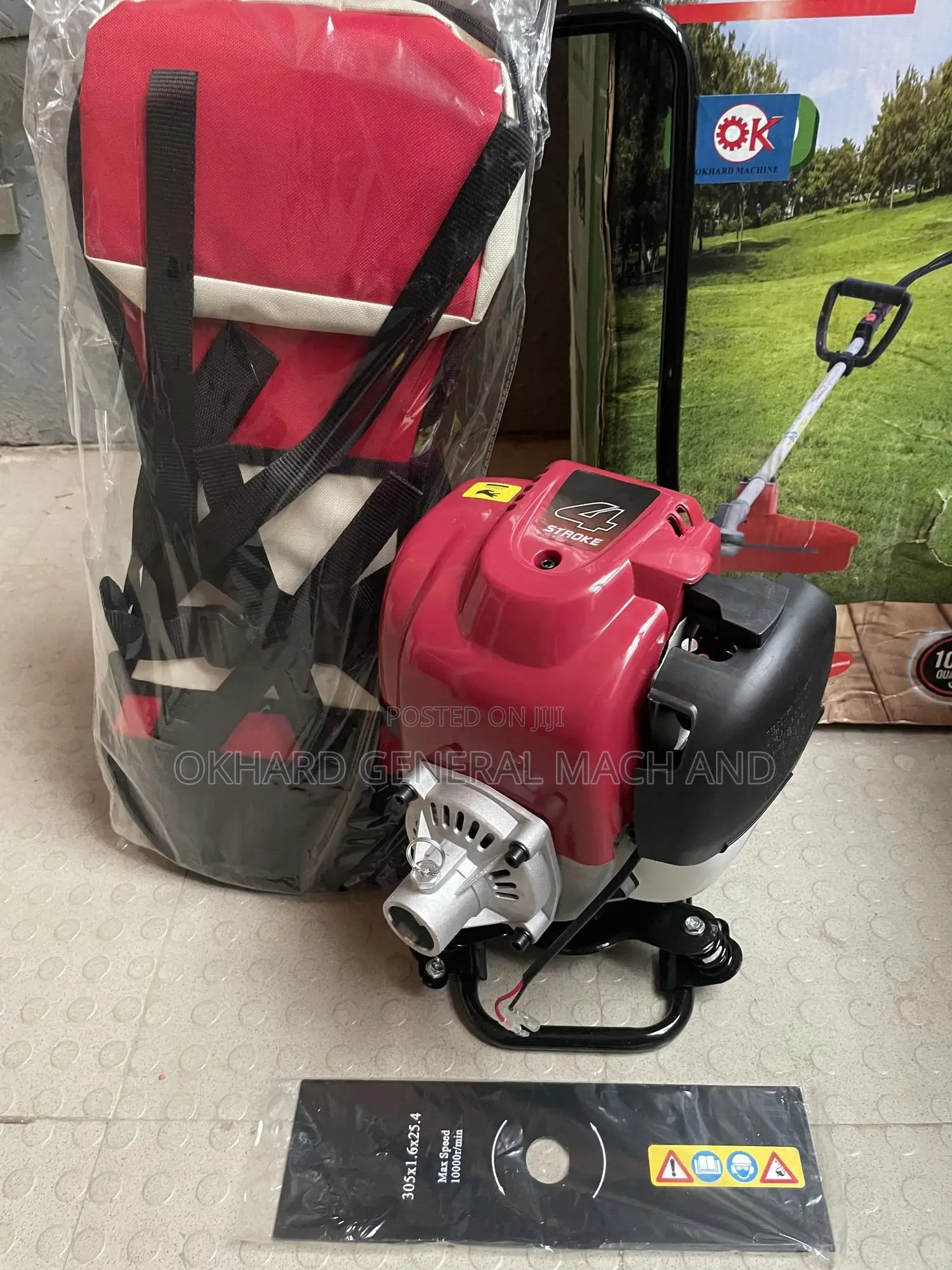 Back Pack Brush Cutter/ Grass Trimmer (4 Stroke)